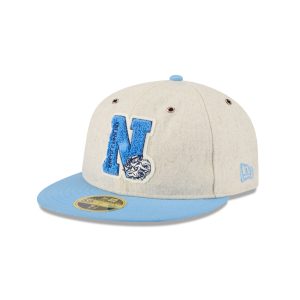 College Vault Wool Letterman Retro Crown 59FIFTY Fitted