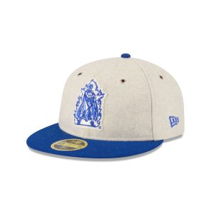 College Vault Wool Letterman Retro Crown 59FIFTY Fitted