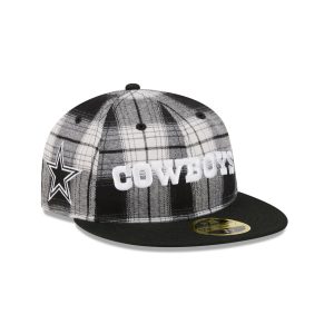 Grunge Plaid Retro Crown 59FIFTY Fitted