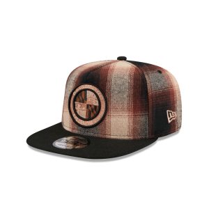 Grunge Plaid 9FIFTY A-Frame Adjustable