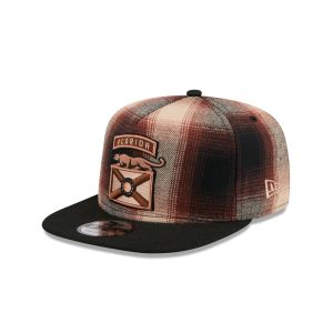 Grunge Plaid 9FIFTY A-Frame Adjustable