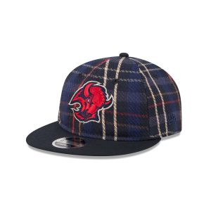 Grunge Plaid Retro Crown 9FIFTY Adjustable
