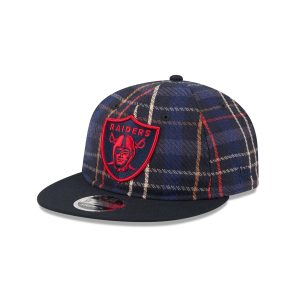Grunge Plaid Retro Crown 9FIFTY Adjustable