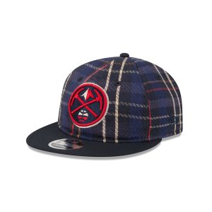 Grunge Plaid Retro Crown 9FIFTY Adjustable