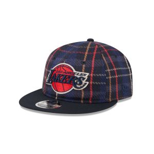 Grunge Plaid Retro Crown 9FIFTY Adjustable