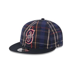 Grunge Plaid Retro Crown 9FIFTY Adjustable