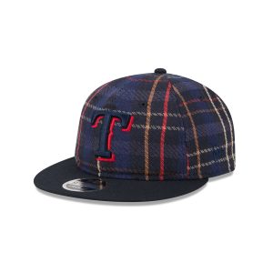 Grunge Plaid Retro Crown 9FIFTY Adjustable