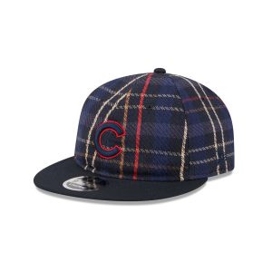Grunge Plaid Retro Crown 9FIFTY Adjustable