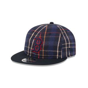 Grunge Plaid Retro Crown 9FIFTY Adjustable
