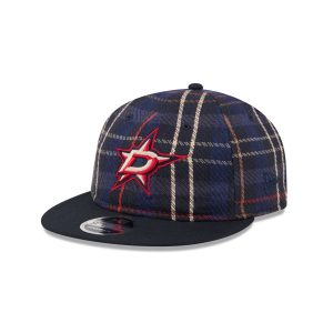 Grunge Plaid Retro Crown 9FIFTY Adjustable