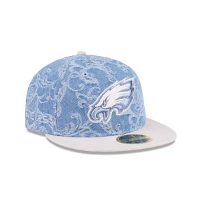 Just Caps Jacquard Denim Retro Crown 59FIFTY Fitted
