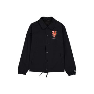 Black Coaches Jacket