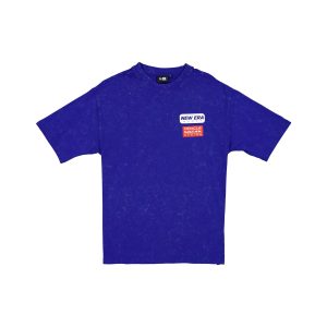 Linear Graphic Blue T-Shirt