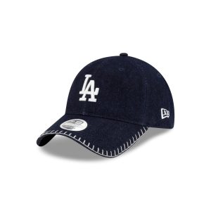 Navy Denim Stitch Women's 9TWENTY Adjustable