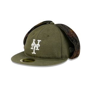 Three Looms Cotton Twill Camo Retro Crown Dog Ear 59FIFTY Fitted