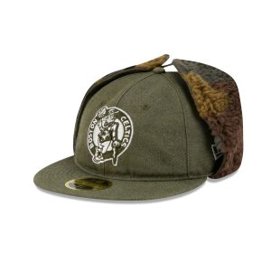 Three Looms Cotton Twill Camo Retro Crown Dog Ear 59FIFTY Fitted
