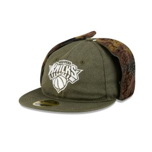 Three Looms Cotton Twill Camo Retro Crown Dog Ear 59FIFTY Fitted