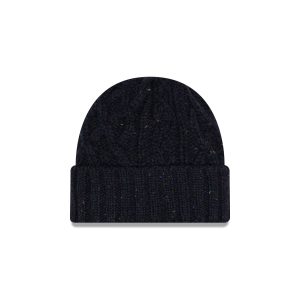 Speckled Navy Cable Knit