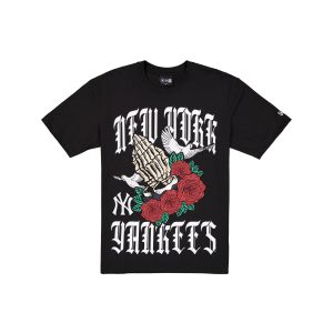 Gothic Bloom Black T-Shirt