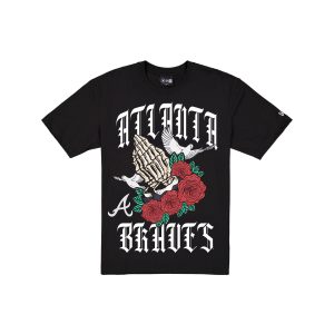 Gothic Bloom Black T-Shirt
