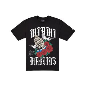 Gothic Bloom Black T-Shirt
