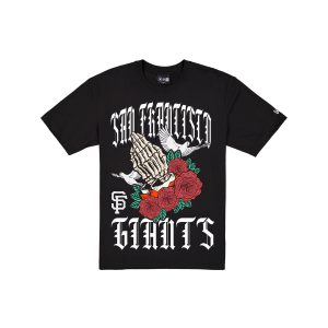 Gothic Bloom Black T-Shirt