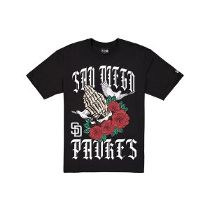 Gothic Bloom Black T-Shirt