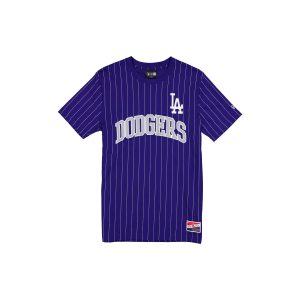 Throwback Applique Pinstripe T-Shirt