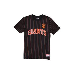 Throwback Applique Pinstripe T-Shirt