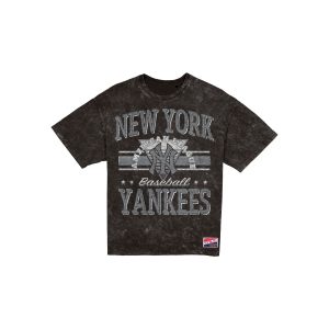 Throwback Vintage Wash Women's Black T-Shirt