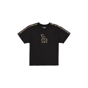 Trend Animal Print Trim Women's T-Shirt