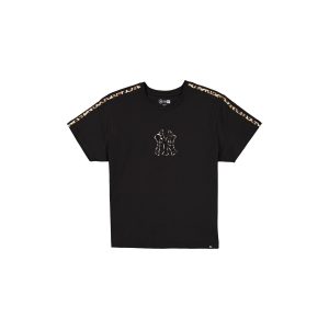 Trend Animal Print Trim Women's T-Shirt