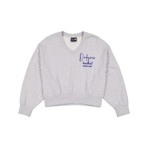 Glam Game Women's Oversized Glittery Crewneck