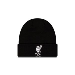 Core Black Cuff Knit Beanie