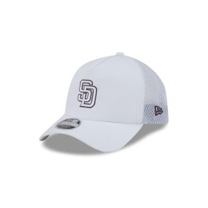 2026 Batting Practice White 9FORTY APEX Trucker
