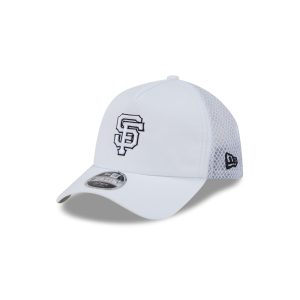 2026 Batting Practice White 9FORTY APEX Trucker