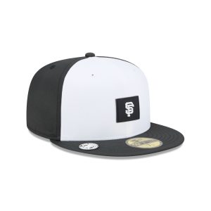 2026 Clubhouse Black & White 59FIFTY Fitted