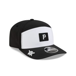 2026 Clubhouse Black & White Split Panel 9SEVENTY Stretch-Snap