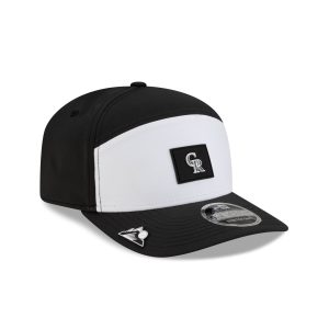 2026 Clubhouse Black & White Split Panel 9SEVENTY Stretch-Snap
