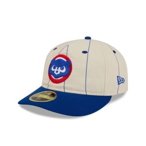 Linen Pinstripe Retro Crown 59FIFTY Fitted