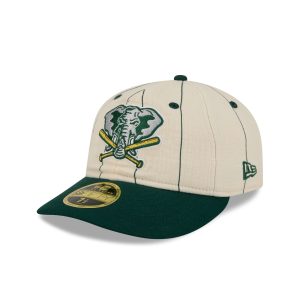 Linen Pinstripe Retro Crown 59FIFTY Fitted