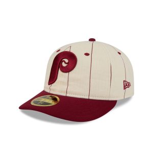 Linen Pinstripe Retro Crown 59FIFTY Fitted