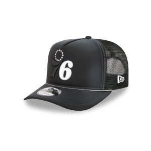 Washed Black 9FIFTY A-Frame Trucker