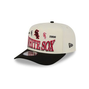 Three Hit Chrome White 9FIFTY A-Frame Snapback