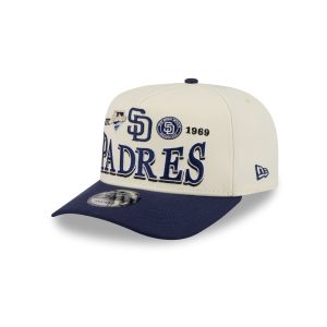 Three Hit Chrome White 9FIFTY A-Frame Snapback