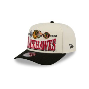 Three Hit Chrome White 9FIFTY A-Frame Snapback