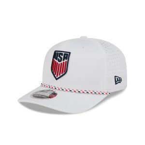 Men's National Team Optic White Performance Rope 9SEVENTY Stretch-Snap