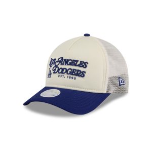 Retro Chrome Women's White 9FORTY M-Crown A-Frame Trucker