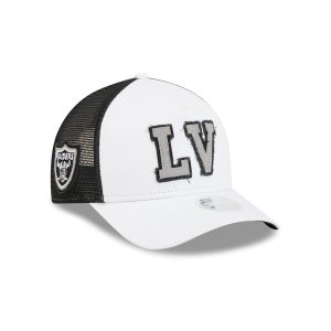 Optic White Felt Logo Women's 9FORTY M-Crown A-Frame Trucker