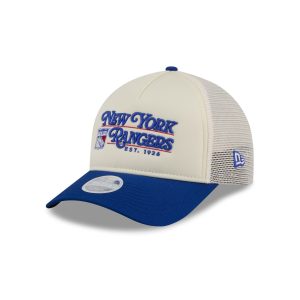 Retro Chrome Women's White 9FORTY M-Crown A-Frame Trucker
